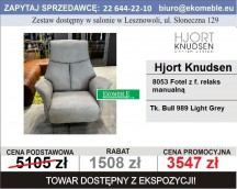 Hjort Knudsen - 8053 Fotel z f. relaks manualną